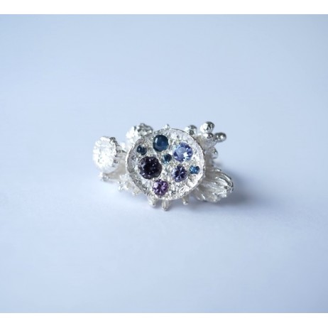 Ocean bushy cluster ring